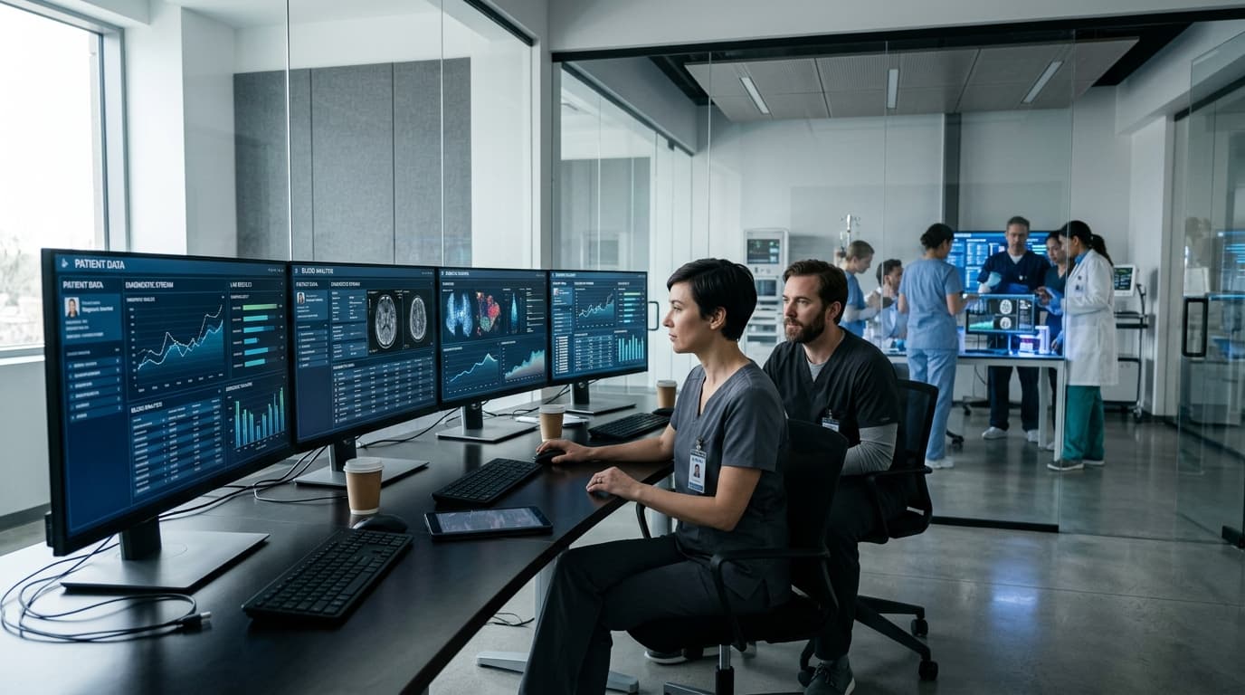 TRACE Hospital Diagnostic Result Command Centre